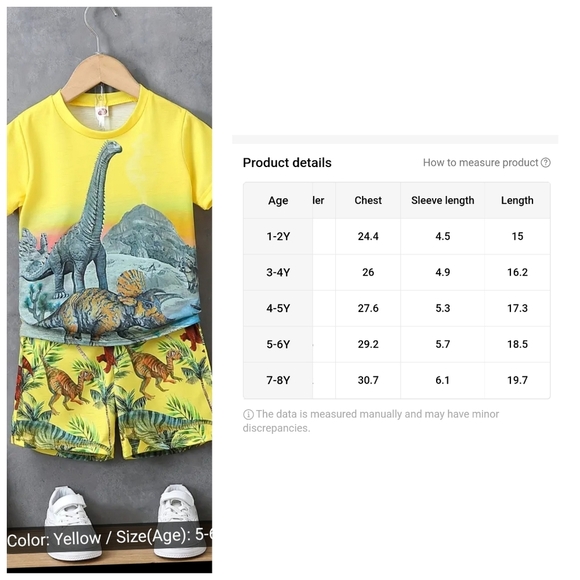 3 Boys Shorts Sets Size 5/6 year old - Picture 9 of 9